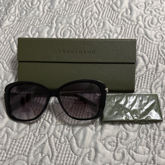 Longchamp Dark Frame Sunglasses - Picture 2 of 7